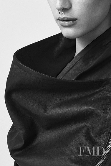 Melina Gesto featured in  the Helmut Lang advertisement for Spring/Summer 2015