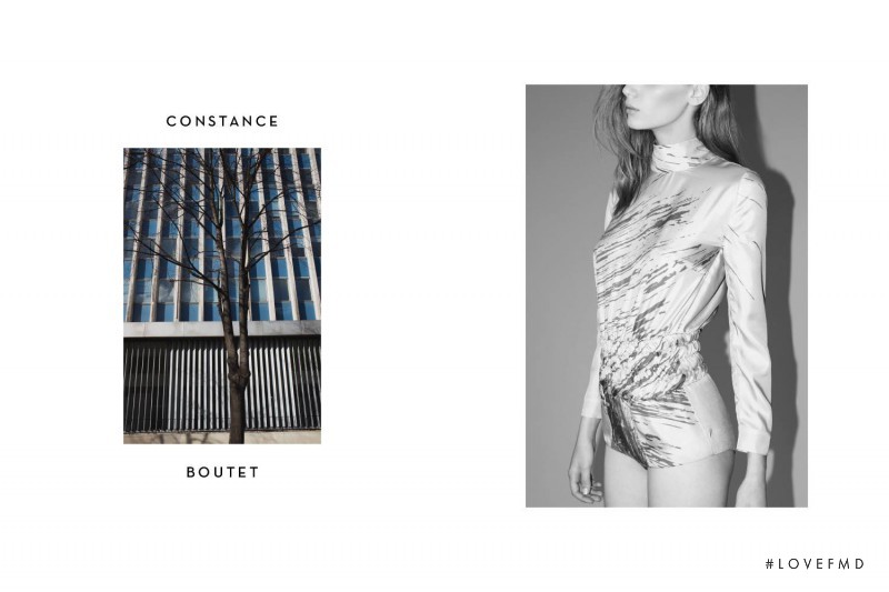 Melina Gesto featured in  the Boutet advertisement for Autumn/Winter 2014