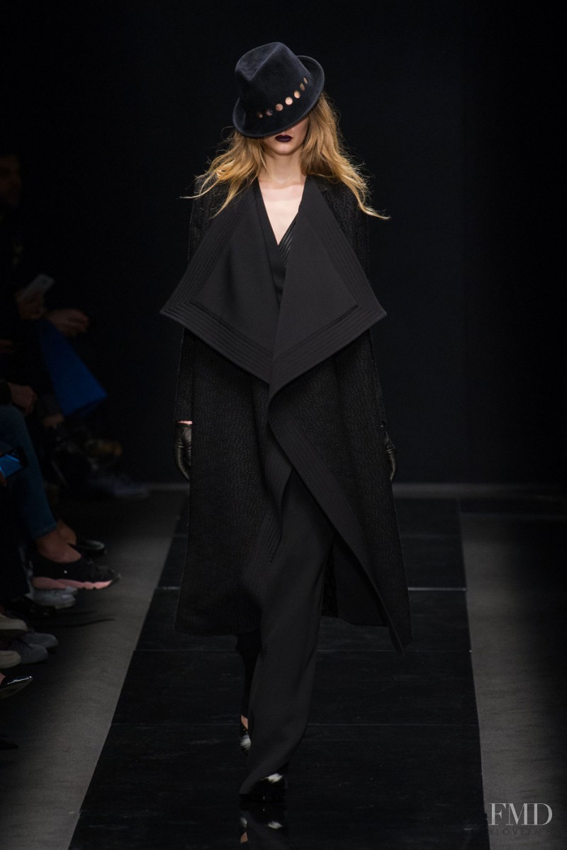Melina Gesto featured in  the Emanuel Ungaro fashion show for Autumn/Winter 2015