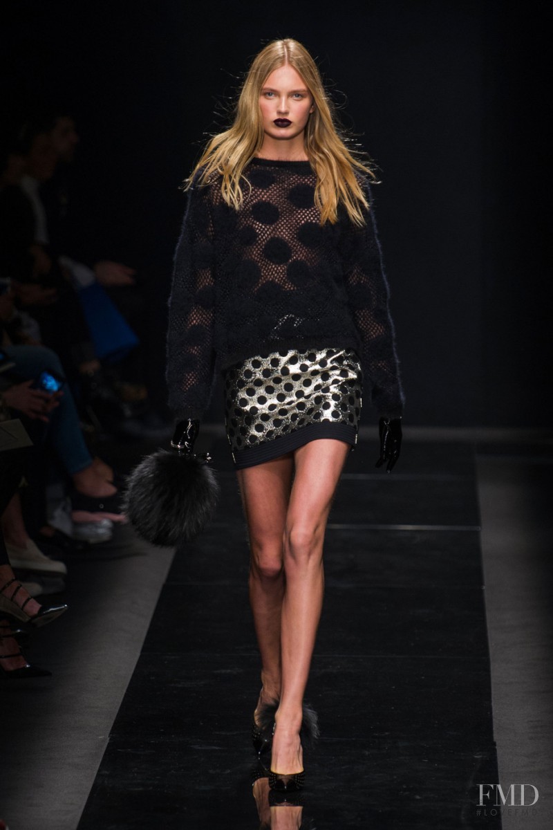 Romee Strijd featured in  the Emanuel Ungaro fashion show for Autumn/Winter 2015