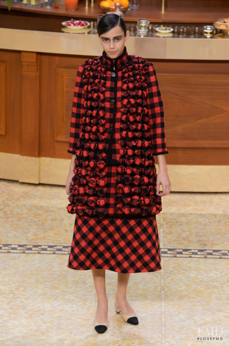Binx Walton featured in  the Chanel fashion show for Autumn/Winter 2015