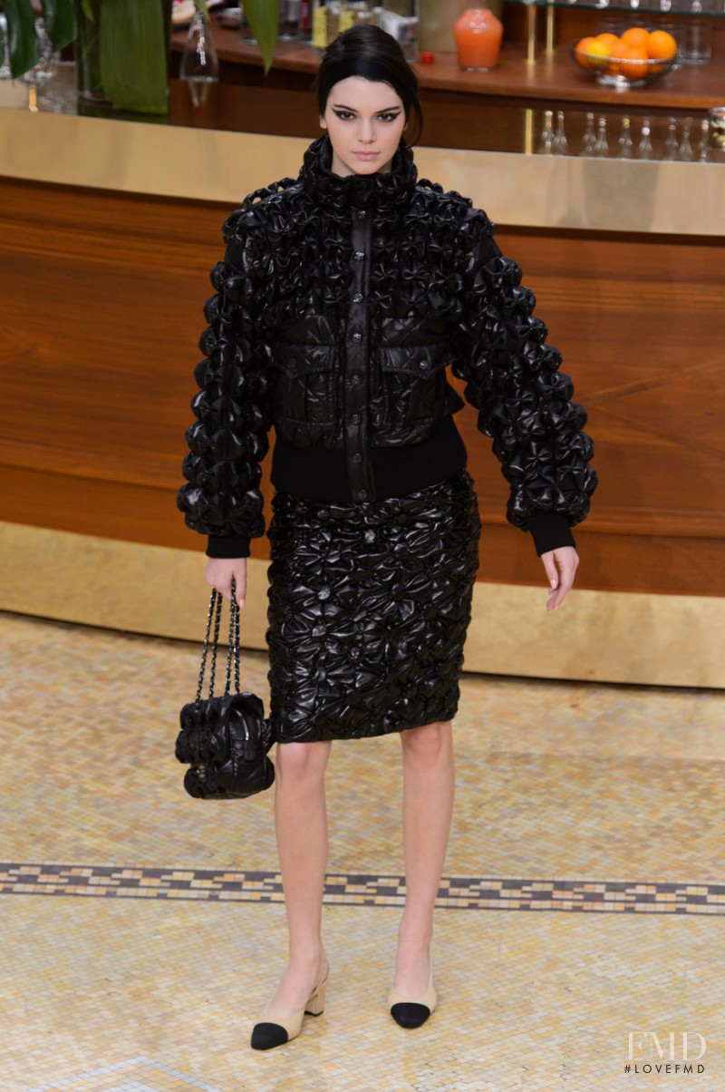 Kendall Jenner featured in  the Chanel fashion show for Autumn/Winter 2015