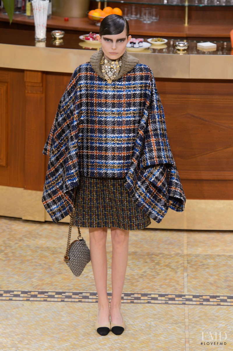 Michelle van Bijnen featured in  the Chanel fashion show for Autumn/Winter 2015