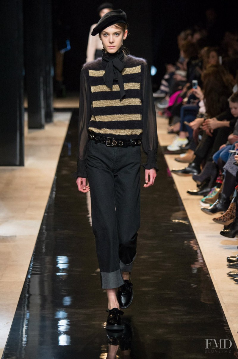 Phillipa Hemphrey featured in  the Paul et Joe fashion show for Autumn/Winter 2015