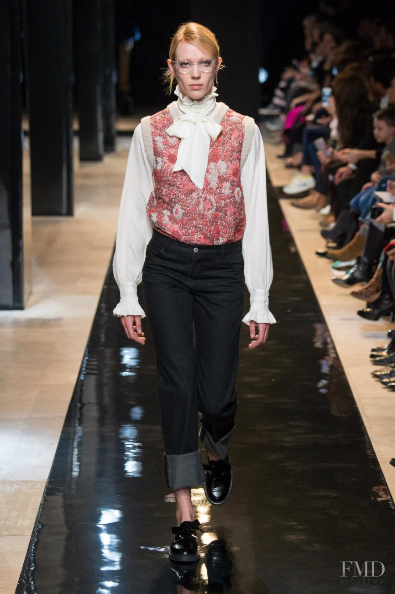 Annely Bouma featured in  the Paul et Joe fashion show for Autumn/Winter 2015