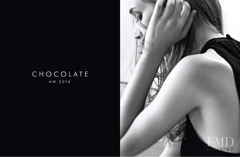 Melina Gesto featured in  the Chocolate advertisement for Autumn/Winter 2014