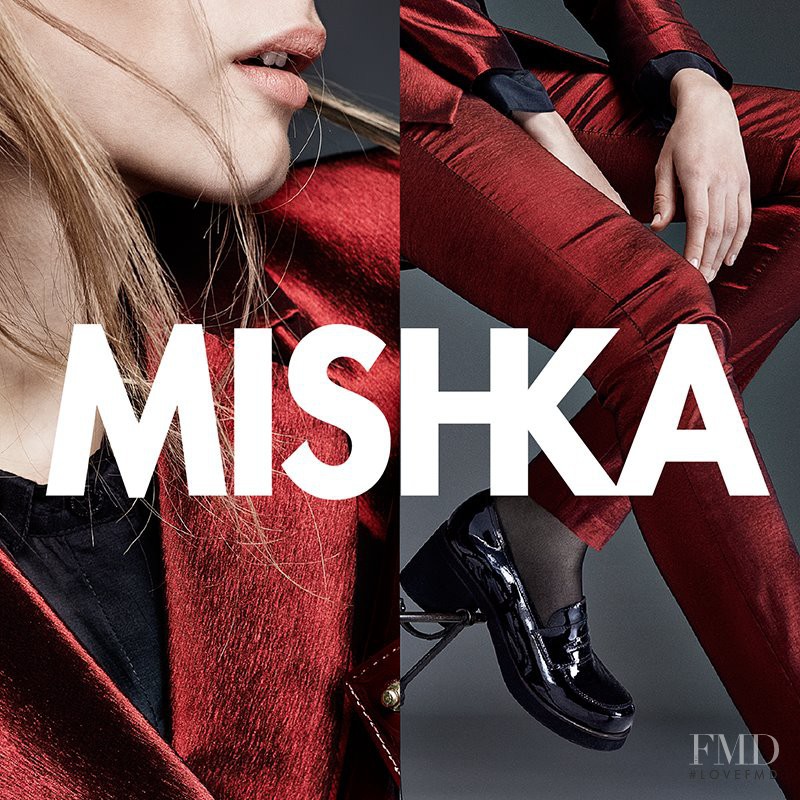 Melina Gesto featured in  the Mishka advertisement for Autumn/Winter 2014