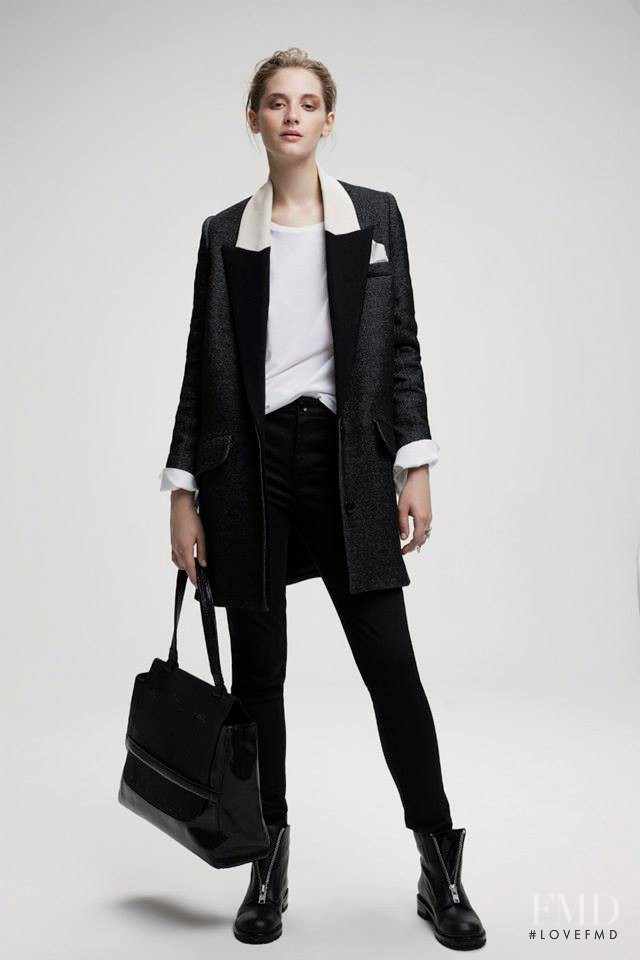 Melina Gesto featured in  the Trosman lookbook for Autumn/Winter 2015