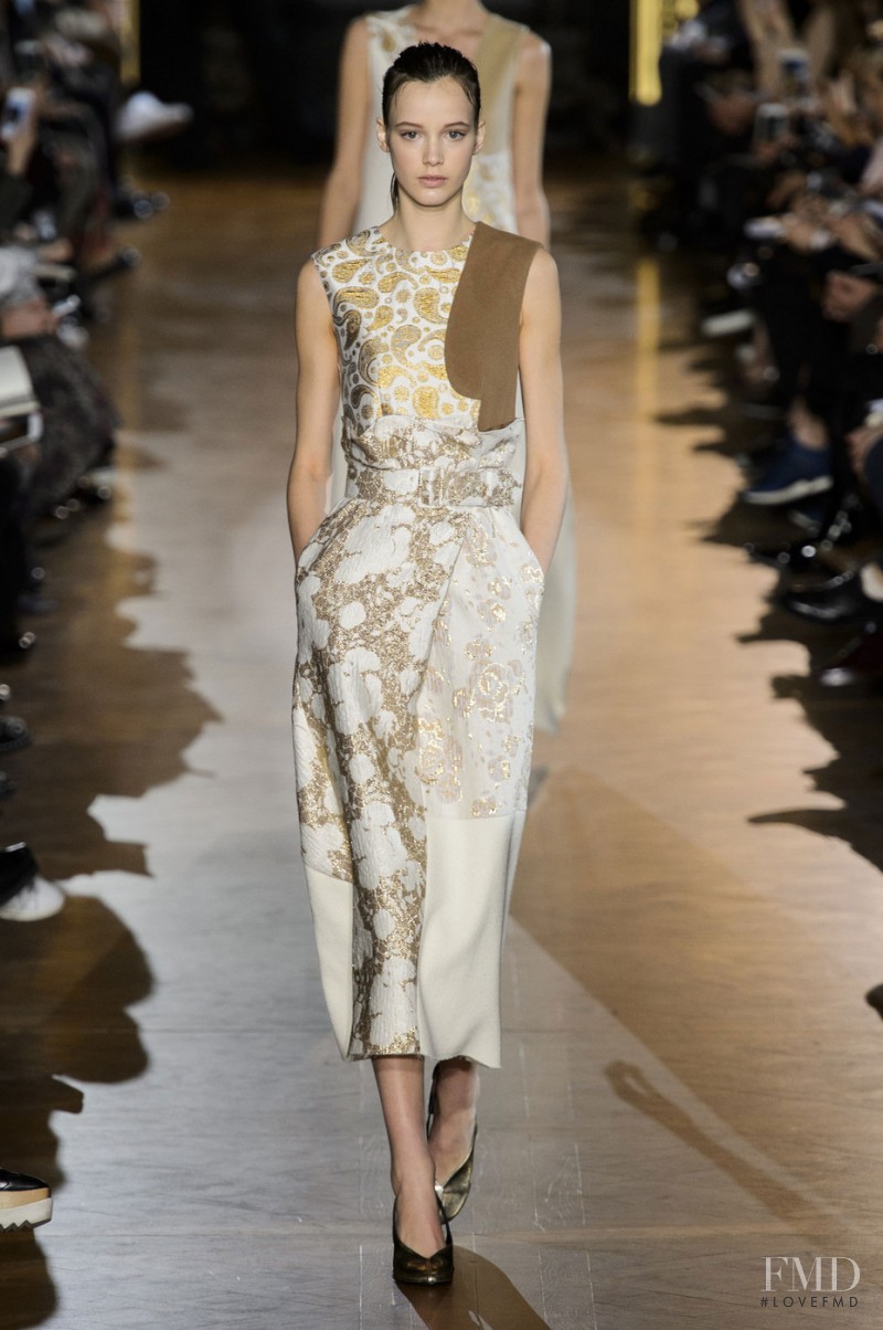 Heloise Giraud featured in  the Stella McCartney fashion show for Autumn/Winter 2015