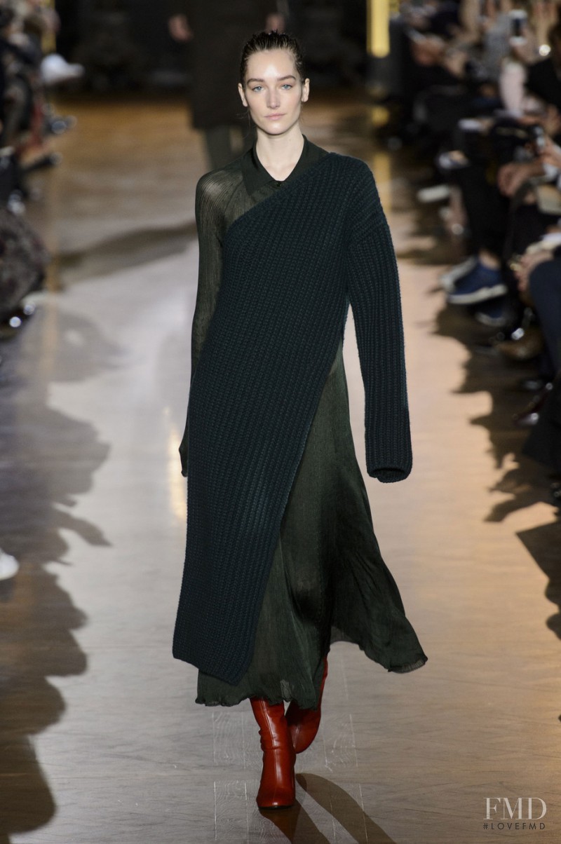 Joséphine Le Tutour featured in  the Stella McCartney fashion show for Autumn/Winter 2015