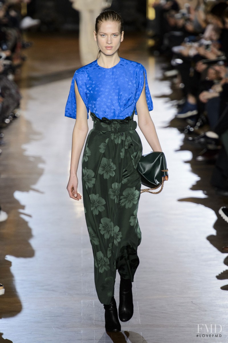 Laura Julie Schwab Holm featured in  the Stella McCartney fashion show for Autumn/Winter 2015