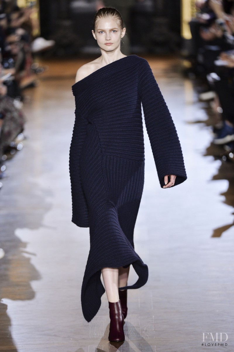 Aneta Pajak featured in  the Stella McCartney fashion show for Autumn/Winter 2015