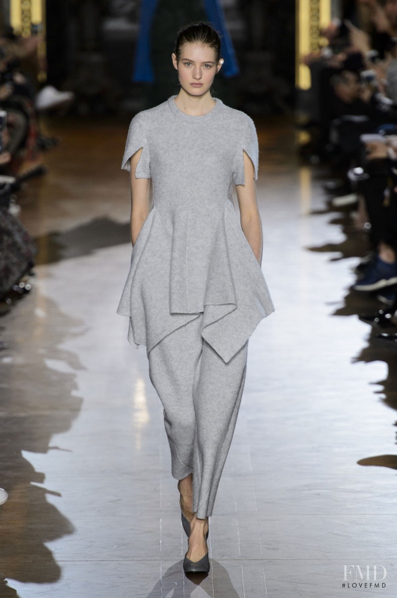 Sanne Vloet featured in  the Stella McCartney fashion show for Autumn/Winter 2015