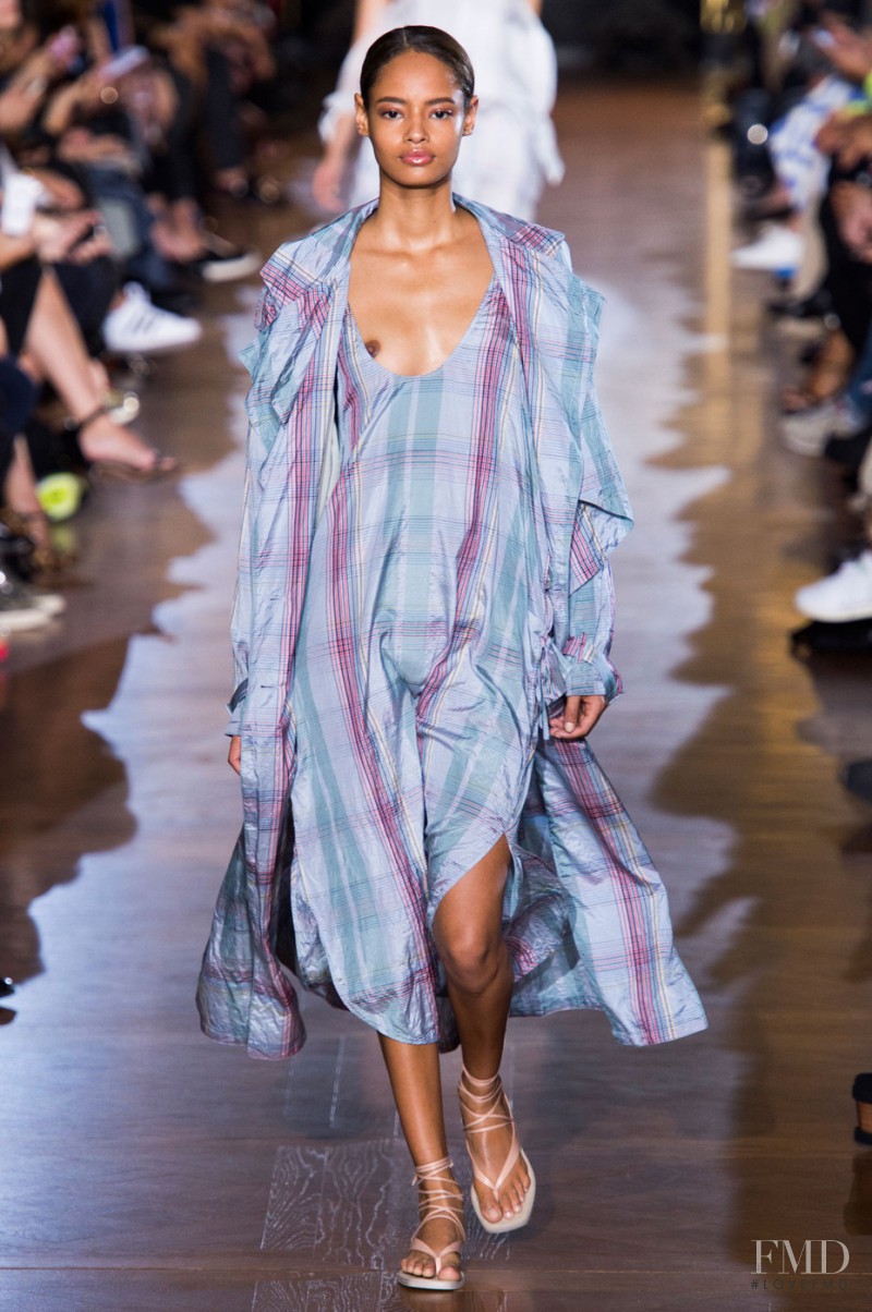 Malaika Firth featured in  the Stella McCartney fashion show for Spring/Summer 2015