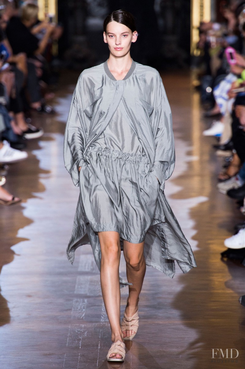 Amanda Murphy featured in  the Stella McCartney fashion show for Spring/Summer 2015