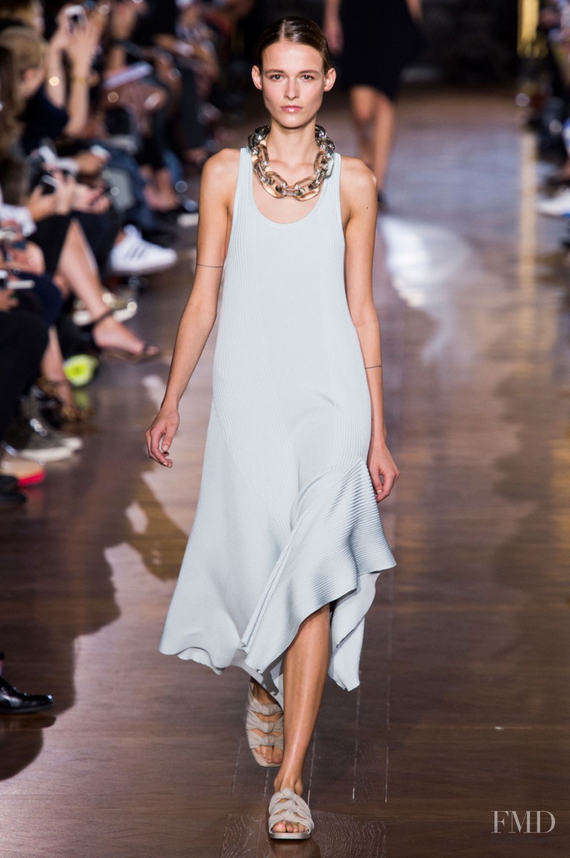 Emma  Oak featured in  the Stella McCartney fashion show for Spring/Summer 2015