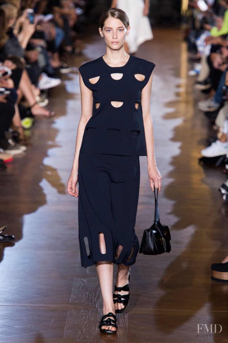 Melina Gesto featured in  the Stella McCartney fashion show for Spring/Summer 2015