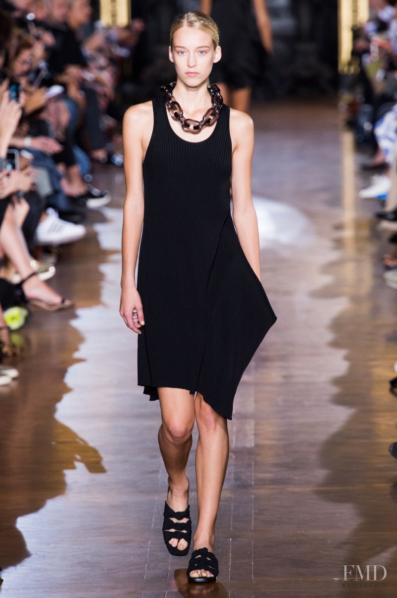 Eva Berzina featured in  the Stella McCartney fashion show for Spring/Summer 2015