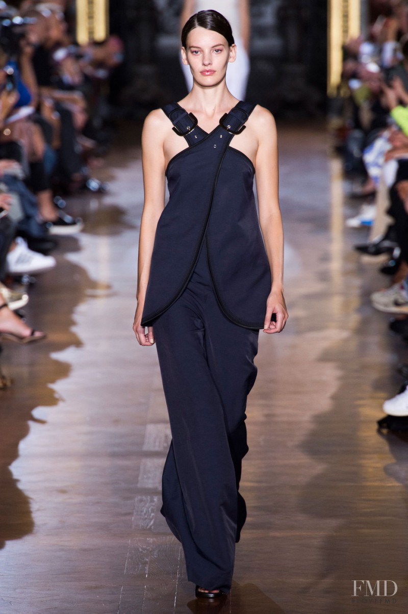 Amanda Murphy featured in  the Stella McCartney fashion show for Spring/Summer 2015