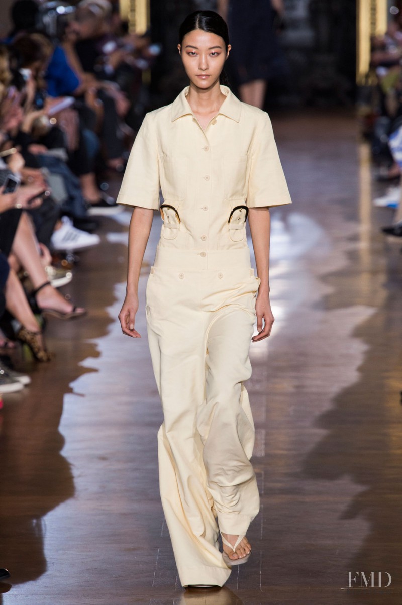 Ji Hye Park featured in  the Stella McCartney fashion show for Spring/Summer 2015