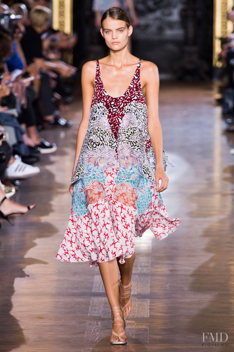 Kate Grigorieva featured in  the Stella McCartney fashion show for Spring/Summer 2015