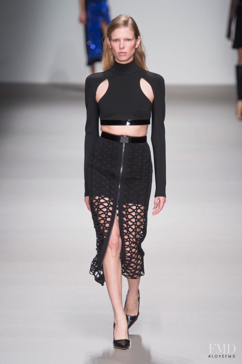 David Koma fashion show for Autumn/Winter 2015