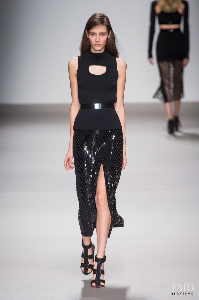 David Koma fashion show for Autumn/Winter 2015