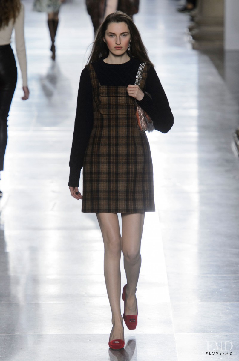 Zoe Huxford featured in  the Topshop fashion show for Autumn/Winter 2015