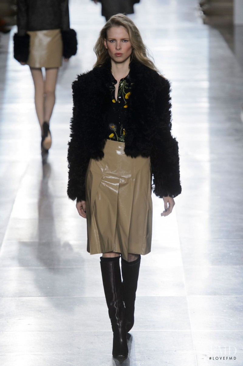 Lina Berg featured in  the Topshop fashion show for Autumn/Winter 2015