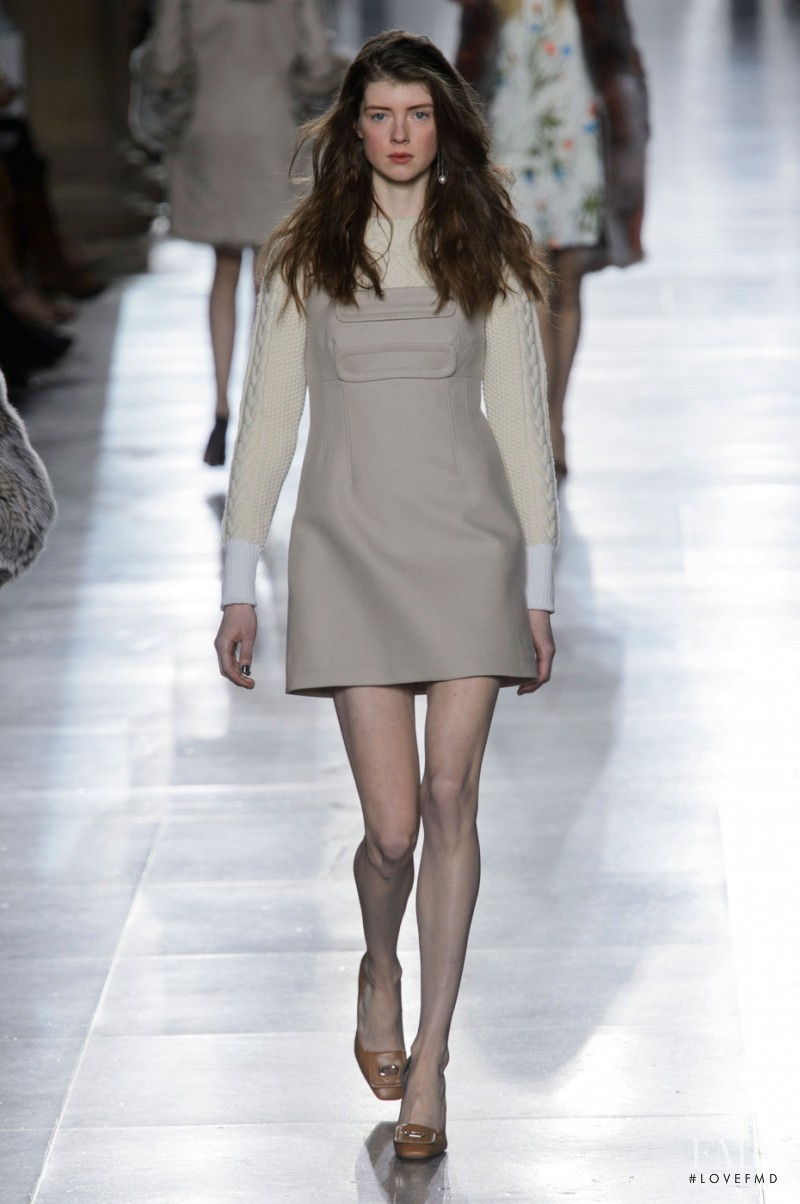 Jessica Burley featured in  the Topshop fashion show for Autumn/Winter 2015