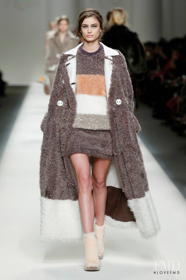 Taylor Hill featured in  the Fendi fashion show for Autumn/Winter 2015