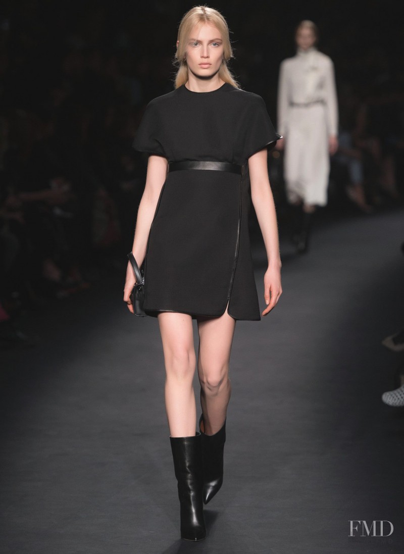 Aliz Menyhert featured in  the Valentino fashion show for Autumn/Winter 2015