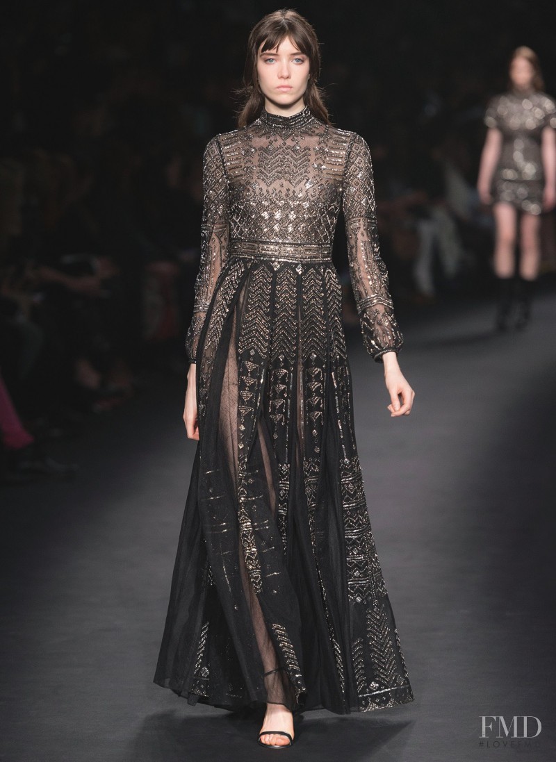 Grace Hartzel featured in  the Valentino fashion show for Autumn/Winter 2015