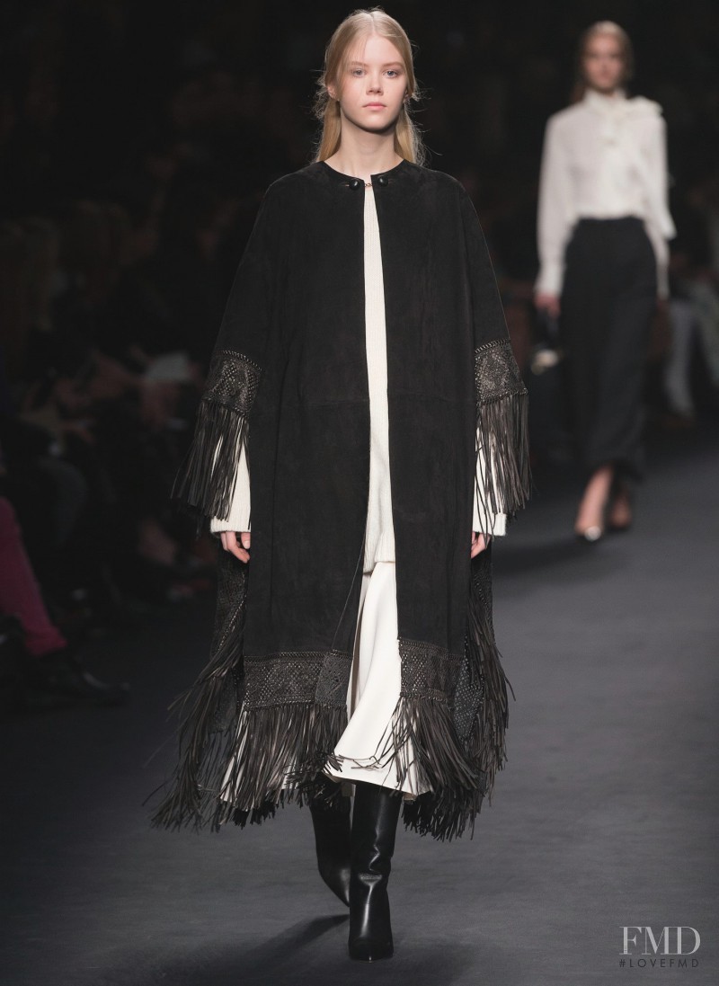 Amalie Schmidt featured in  the Valentino fashion show for Autumn/Winter 2015