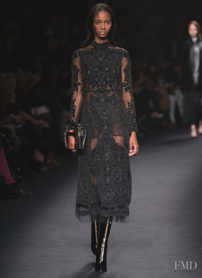 Tami Williams featured in  the Valentino fashion show for Autumn/Winter 2015