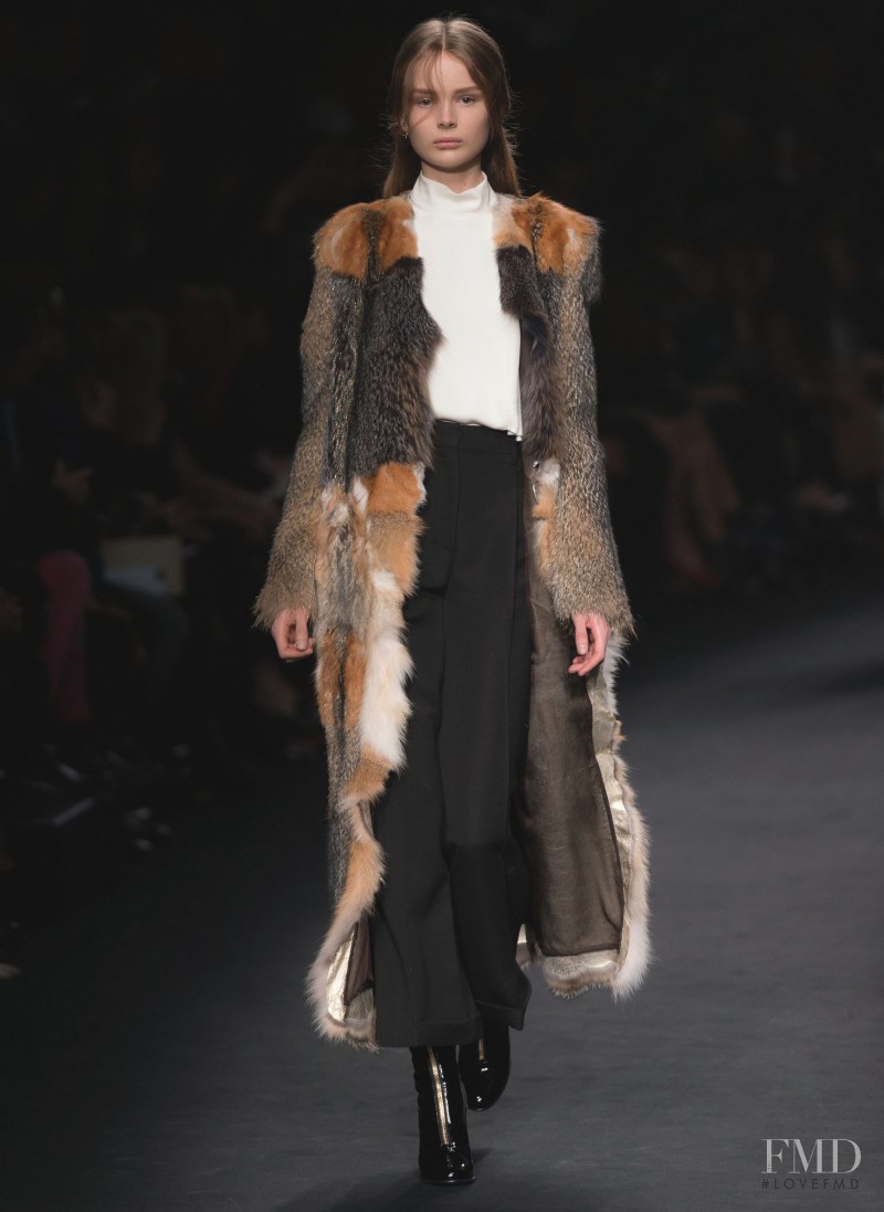 Tuva Alfredsson Mellbert featured in  the Valentino fashion show for Autumn/Winter 2015