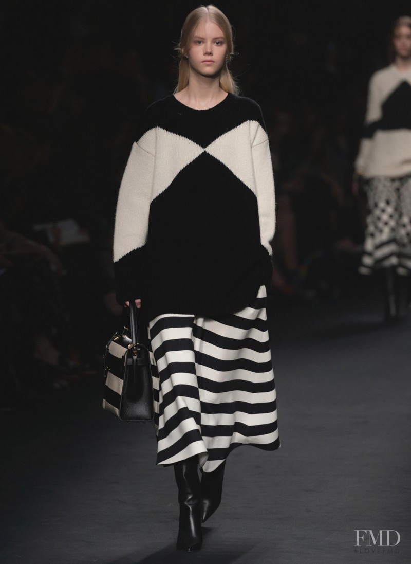 Amalie Schmidt featured in  the Valentino fashion show for Autumn/Winter 2015