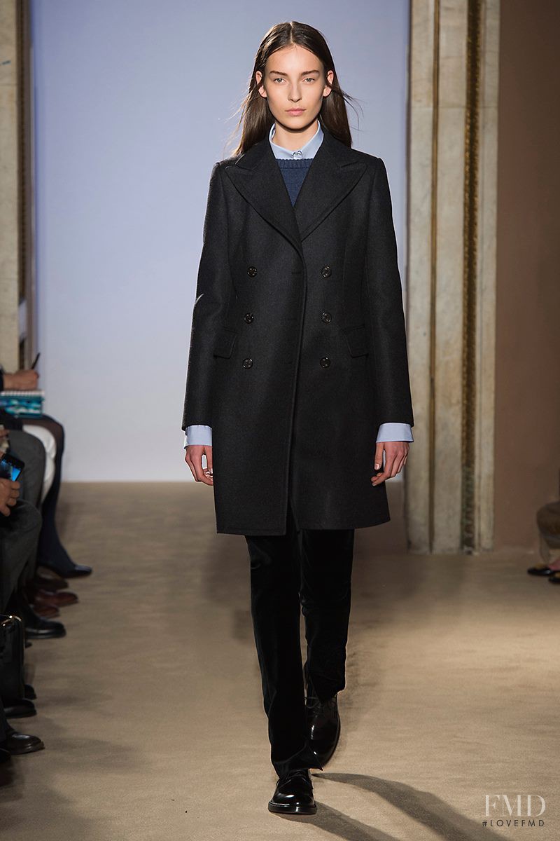 Julia Bergshoeff featured in  the Fay fashion show for Autumn/Winter 2015