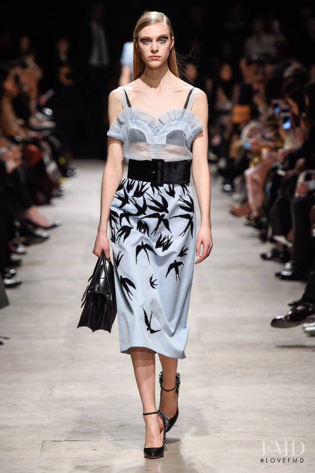 Hedvig Palm featured in  the Rochas fashion show for Autumn/Winter 2015