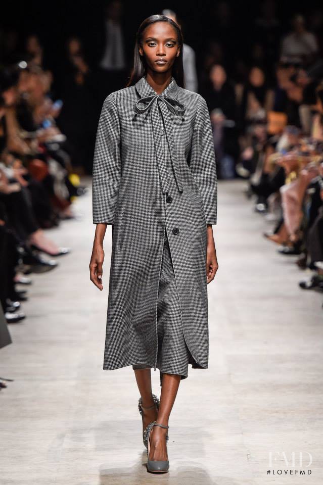 Riley Montana featured in  the Rochas fashion show for Autumn/Winter 2015