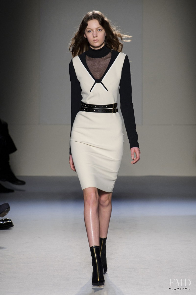 Marta Placzek featured in  the Roland Mouret fashion show for Autumn/Winter 2015
