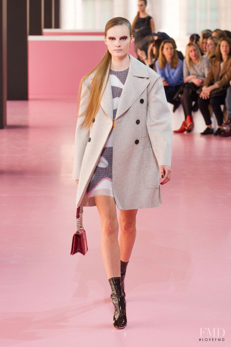 Tilda Lindstam featured in  the Christian Dior fashion show for Autumn/Winter 2015