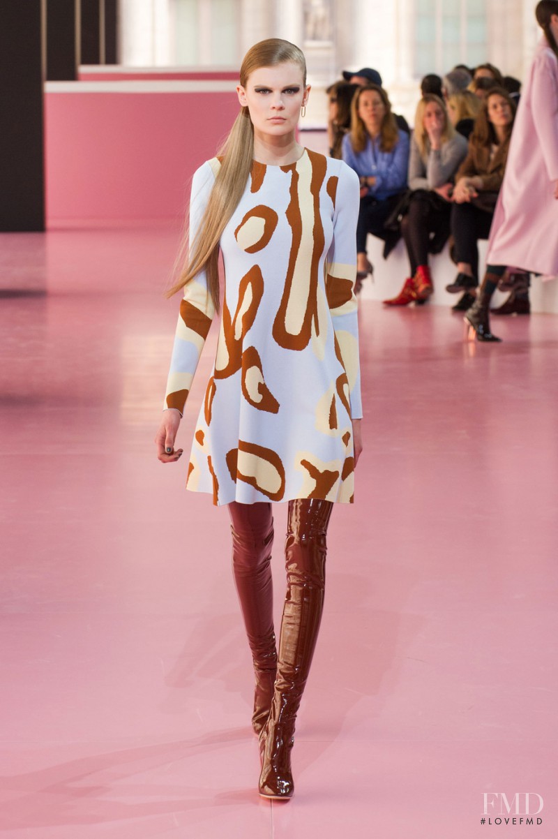 Alexandra Elizabeth Ljadov featured in  the Christian Dior fashion show for Autumn/Winter 2015