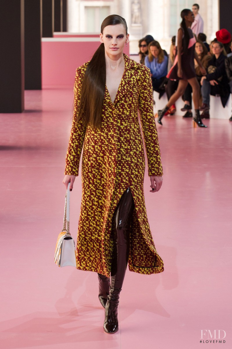 Amanda Murphy featured in  the Christian Dior fashion show for Autumn/Winter 2015