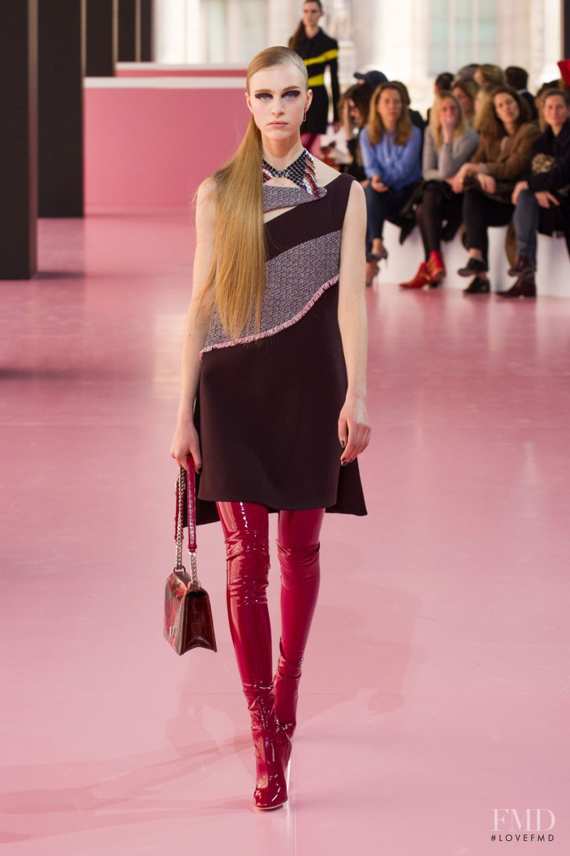 Hedvig Palm featured in  the Christian Dior fashion show for Autumn/Winter 2015