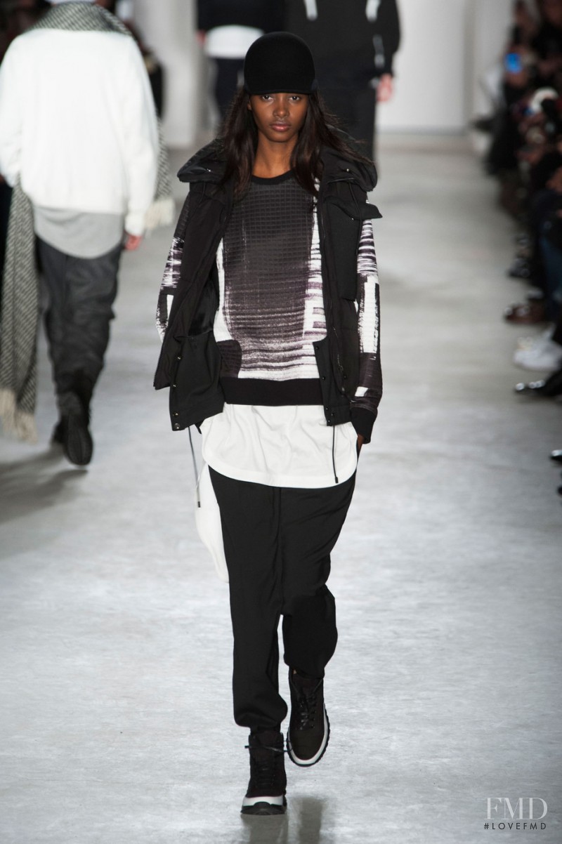 Tami Williams featured in  the Public School fashion show for Autumn/Winter 2015