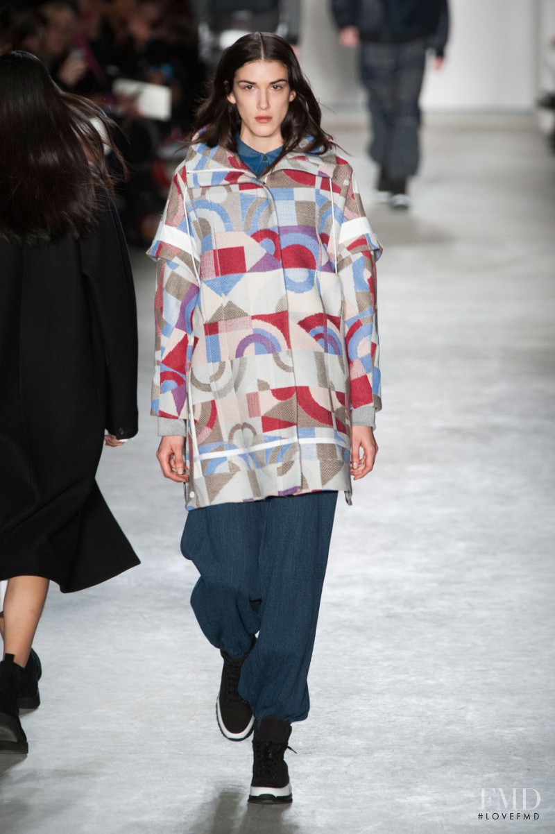 Ana Buljevic featured in  the Public School fashion show for Autumn/Winter 2015
