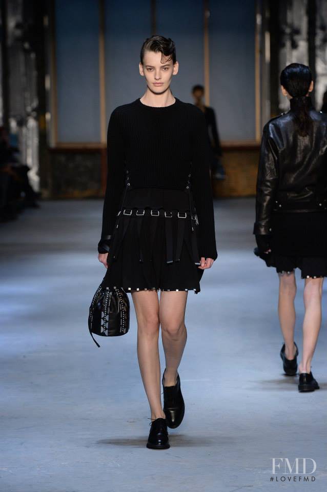 Amanda Murphy featured in  the Diesel Black Gold fashion show for Autumn/Winter 2015