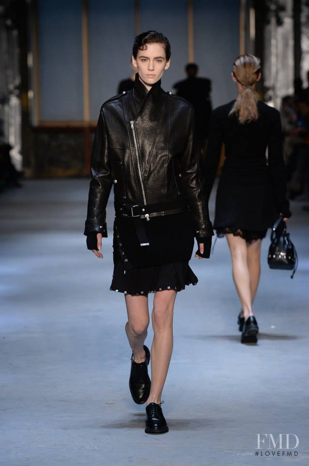 Sarah Stewart featured in  the Diesel Black Gold fashion show for Autumn/Winter 2015