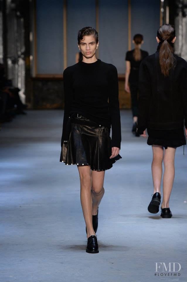 Linda Helena featured in  the Diesel Black Gold fashion show for Autumn/Winter 2015